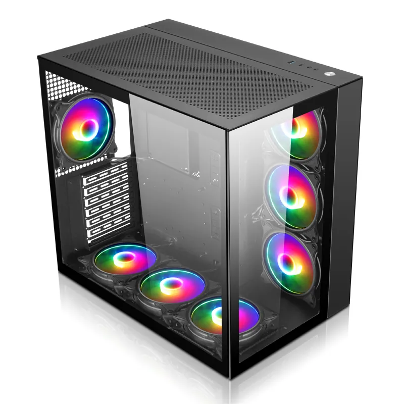 CASE XANDER NEPTUNE 7 FANS ARGB BLACK 